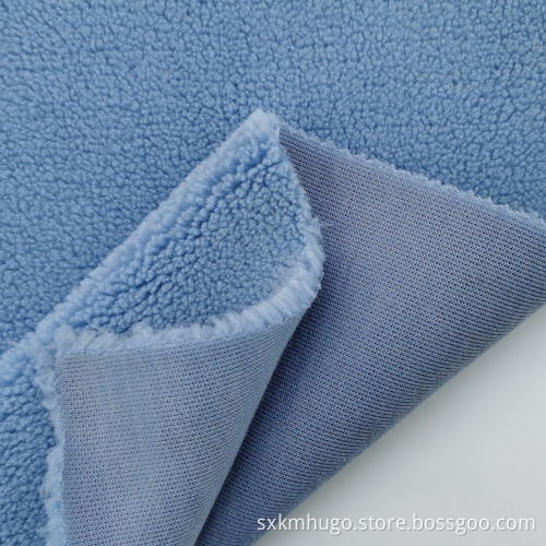 Plain Coral Fleece Offset 100% Polyester Velvet Fabric